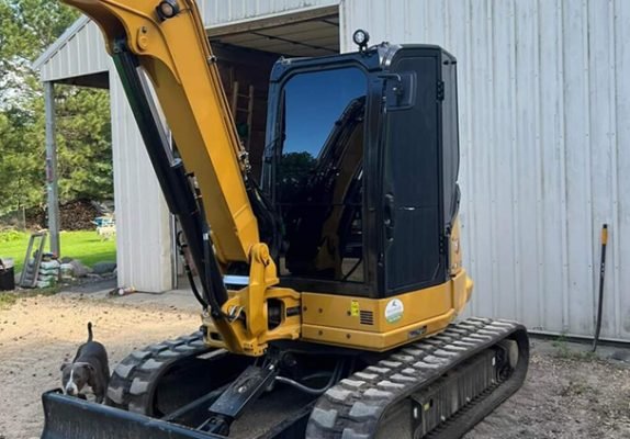 window tinting mini digger cat
