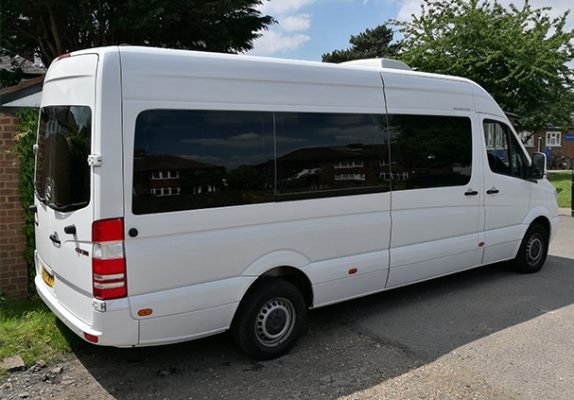 window tinting mercedes mini bus