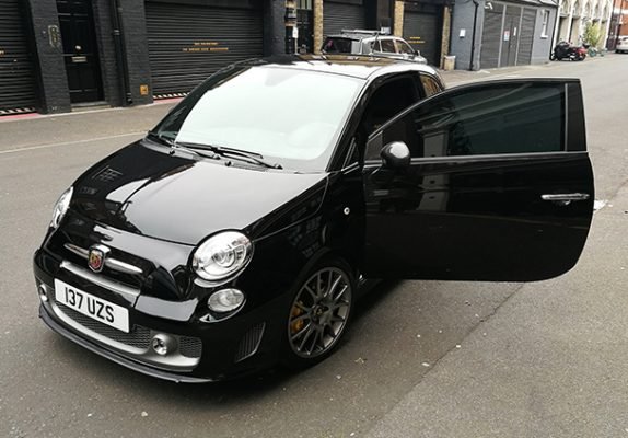 window tinting fiat abarth 695