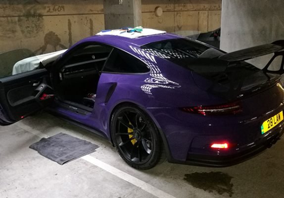 window tinting porsche gt4